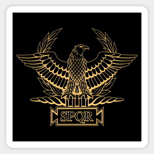 Roman Golden Eagle Sticker